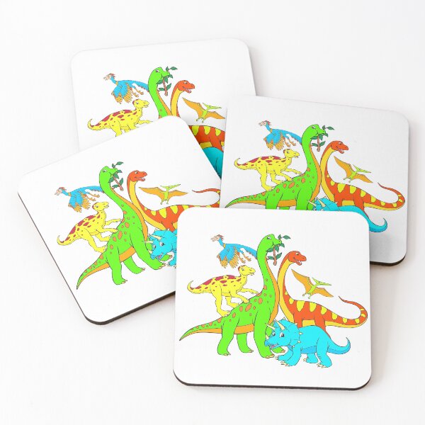 Artikelvorschau, Bunte Dinosaurier - Niedliches Dino-Design für Kinder und Erwachsene entworfen und verkauft von samshirts.