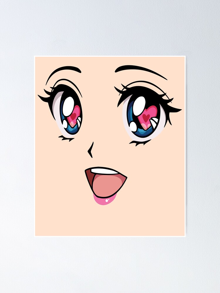 Cute Kawaii Style Faces Set Vector Stock Illustration - Download Image Now  - Eye, Cartoon, Kawaii - iStock