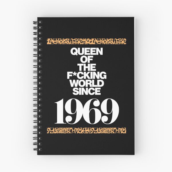 Item preview, Queen Of The F*cking World Since 1969 designed and sold by HauteLeopard.