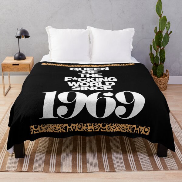 Item preview, Queen Of The F*cking World Since 1969 designed and sold by HauteLeopard.