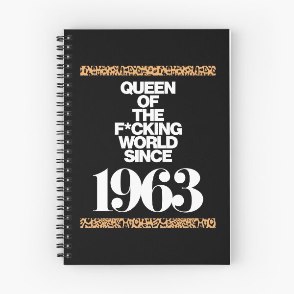 Item preview, Queen Of The F*cking World Since 1963 designed and sold by HauteLeopard.