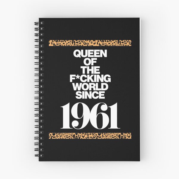 Item preview, Queen Of The F*cking World Since 1961 designed and sold by HauteLeopard.