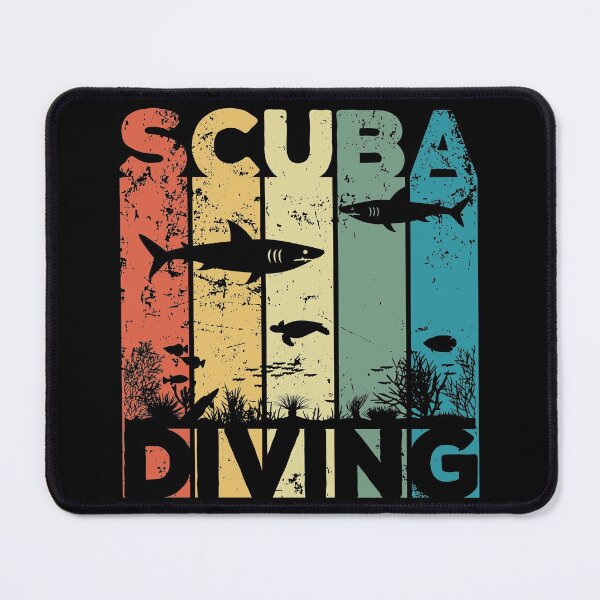 Item preview, Scuba Diving (retro underwater scenery) designed and sold by StudioAquaLumos.