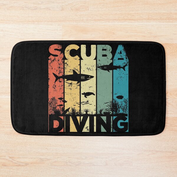 Item preview, Scuba Diving (retro underwater scenery) designed and sold by StudioAquaLumos.