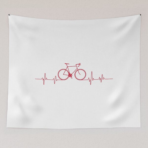 Item preview, Bicycle Lover Bicycle Heartbeat designed and sold by Shirtinho Store.