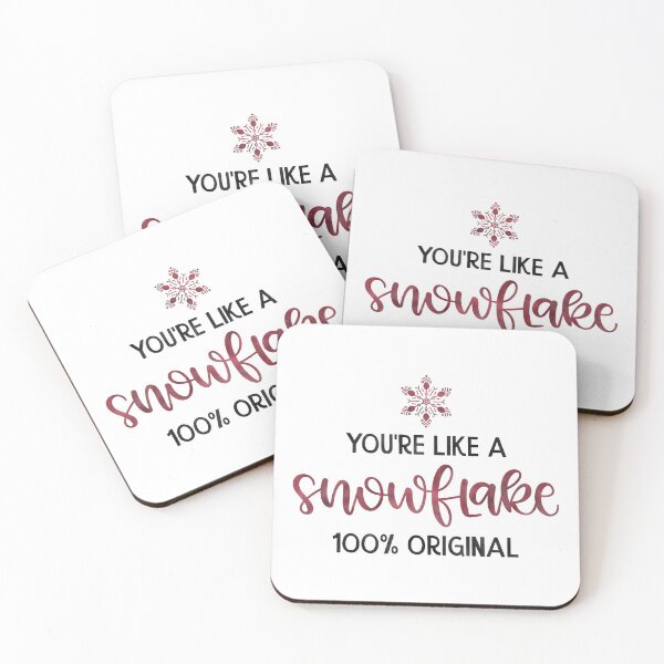 Item preview, You're like a snowflake 100% original designed and sold by Sya Prints.