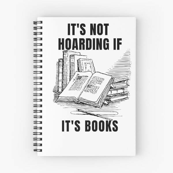 Item preview, It's Not Hoarding If It's Books  designed and sold by bilal sibgui.