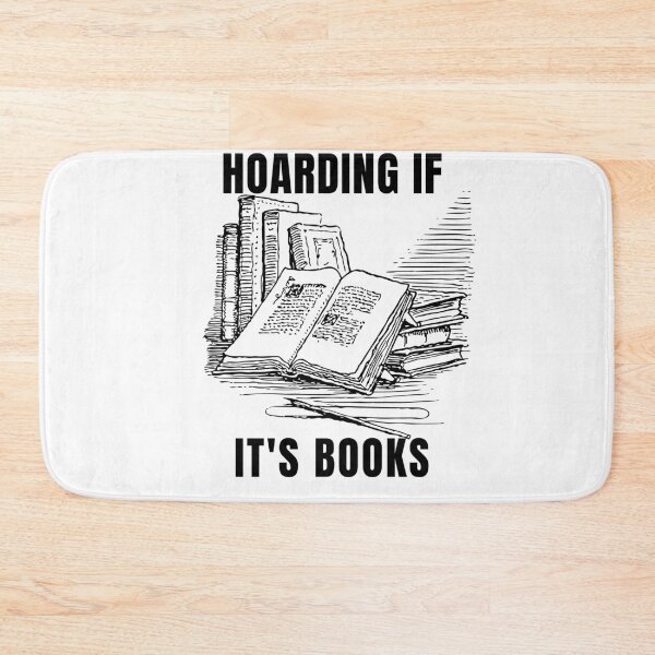 Item preview, It's Not Hoarding If It's Books  designed and sold by bilal sibgui.