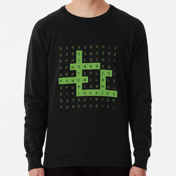 Item preview, AS400 Names Crossword (Transparent) designed and sold by Koohiisan.