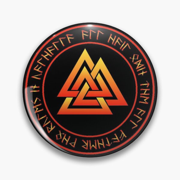 Item preview, Valknut The Symbol of Odin Norse Mythology designed and sold by ElJimmo.