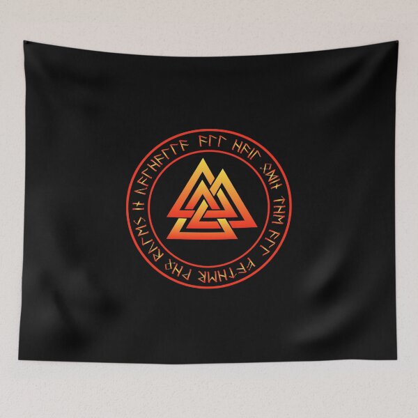 Item preview, Valknut The Symbol of Odin Norse Mythology designed and sold by ElJimmo.
