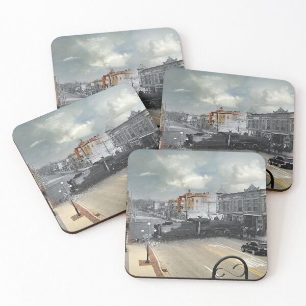 Item preview, Mashup St. Charles, IL - Train crash 1908 designed and sold by Shumway  Studio.
