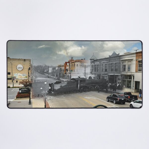 Item preview, Mashup St. Charles, IL - Train crash 1908 designed and sold by Shumway  Studio.