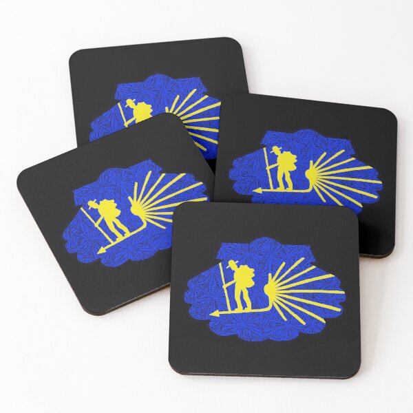 Item preview, Way of St. James pilgrims designed and sold by TanTrisTani.