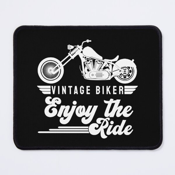 Item preview, Vintage Biker Custom Chopper Motorcycle Rider Enjoy The Ride designed and sold by CharJens.