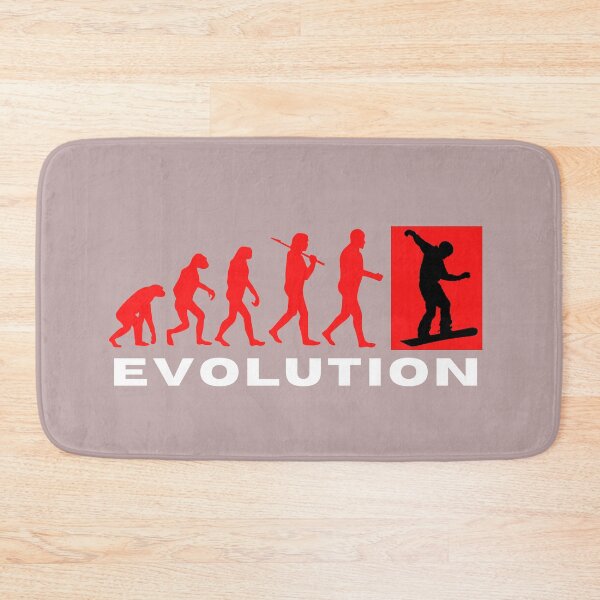 Item preview, Evolution of Man Snowboard - From Ape to Awesomeness designed and sold by LJ4EVER.