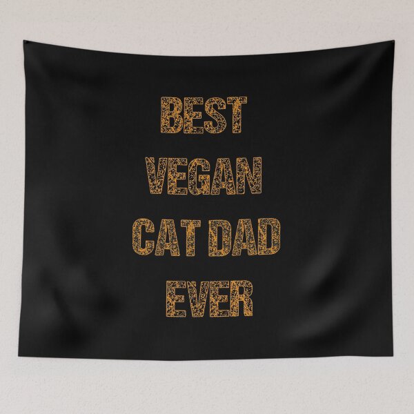 Item preview, BEST VEGAN  CAT DAD EVER designed and sold by Innovational.