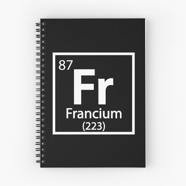 Item preview, Francium - French Science designed and sold by TravelScientist.