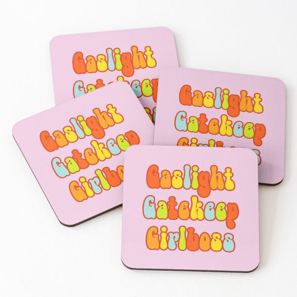 Item preview, Gaslight Gatekeep Girlboss - Funny Live Love Laugh poke fun parody | Gas light Gate keep Girl boss | Wine Mom meme designed and sold by Nossikko.