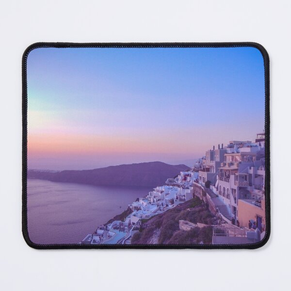 Item preview, Santorini, Greece, Purple Ocean Sunset designed and sold by newburyboutique.