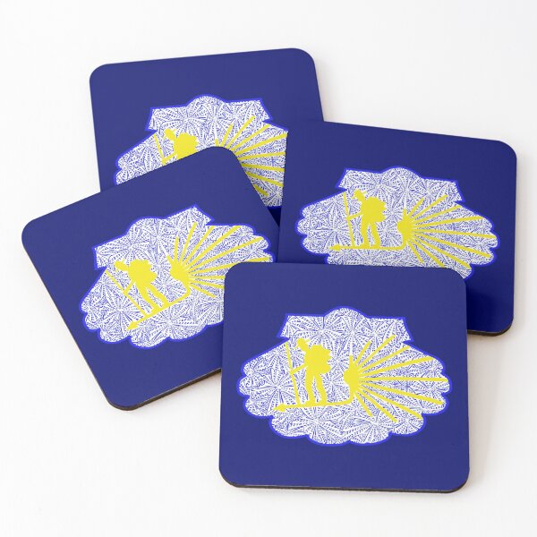 Item preview, Way of St. James pilgrims designed and sold by TanTrisTani.