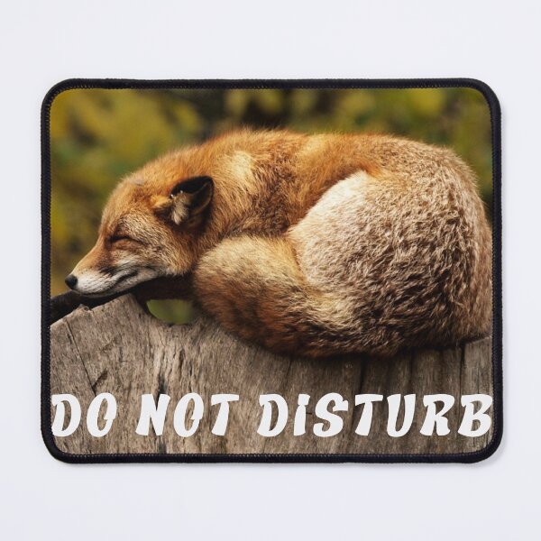 Item preview, The Sleepy Fox - Do Not Disturb designed and sold by Edpod.