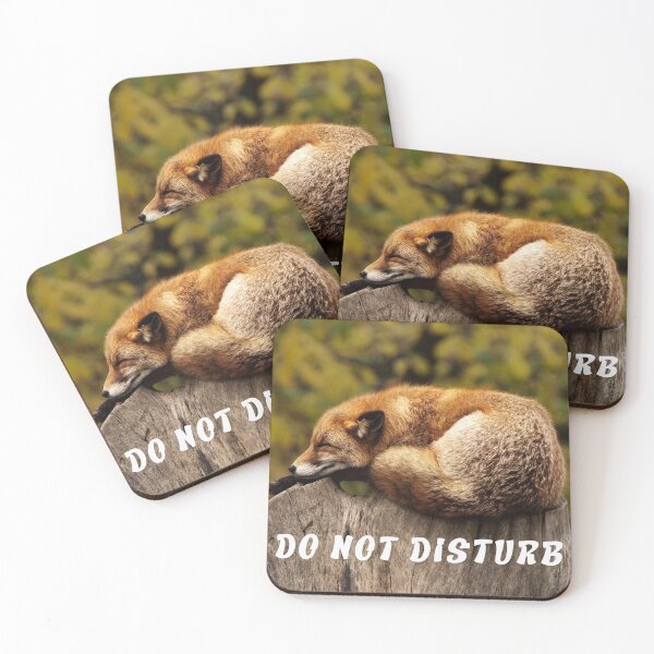Item preview, The Sleepy Fox - Do Not Disturb  designed and sold by Edpod.