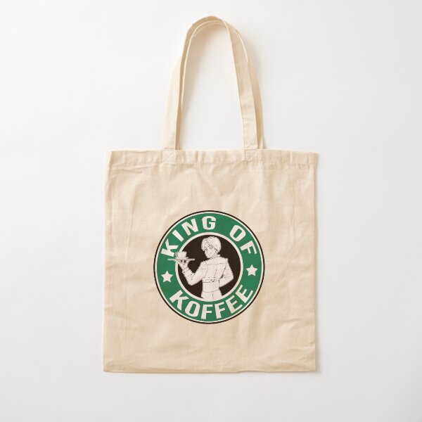 King of Koffee Cotton Tote Bag