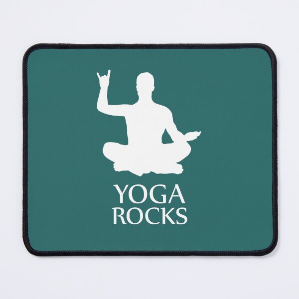 Item preview, Yoga Rocks! Rocking Meditation Yoga-Asana Statement Shirt Tee designed and sold by stearman.