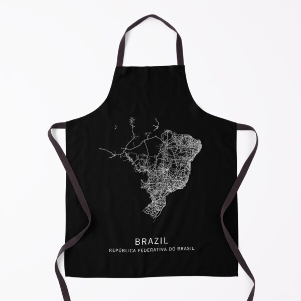 Item preview, Brazil Road Map designed and sold by clarkstpress.