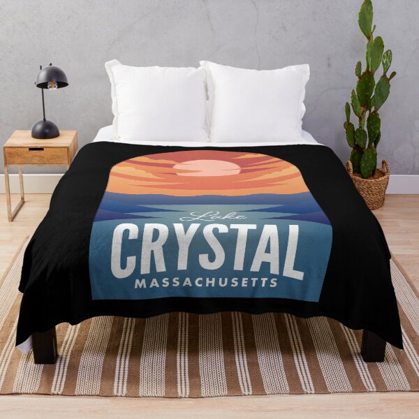 Item preview, Lake Lake Crystal MA Retro Sunset designed and sold by HalpinDesign.