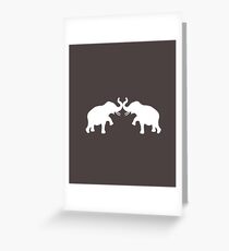 Cute Elephant Greeting Card