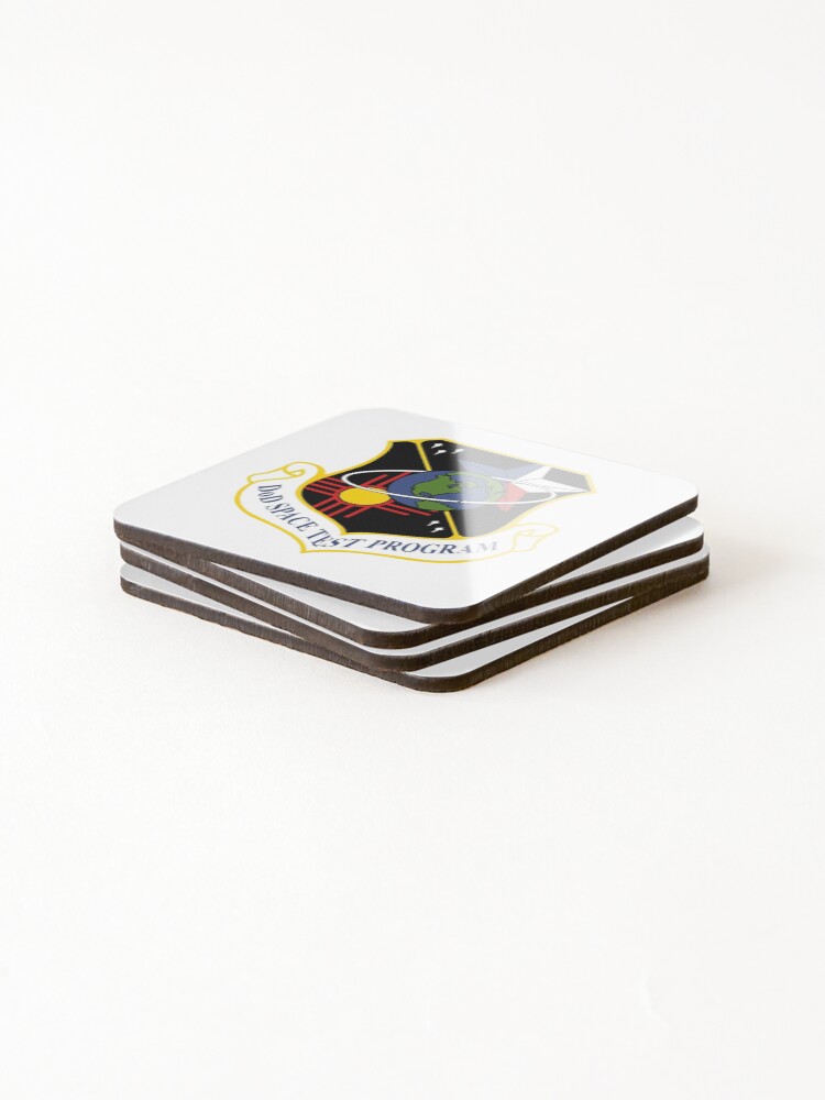 Thumbnail 4 of 5, Coasters (Set of 4), DoD Space Test Program New Logo designed and sold by Spacestuffplus.