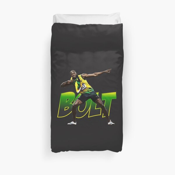 Usain Bolt Duvet Cover