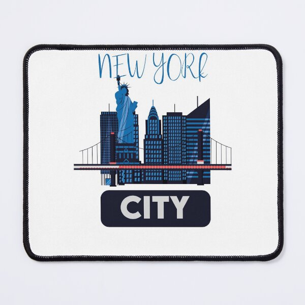 Item preview, New York city with statue of liberty design designed and sold by Bilel ★★★★★.