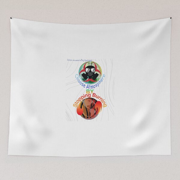 Item preview, Chose Breathing By Stopping Burning  White Edition  designed and sold by SpArtk.