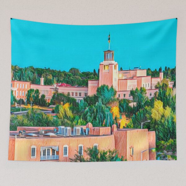 Item preview, Santa Fe Skyline designed and sold by Sofia-Draws.