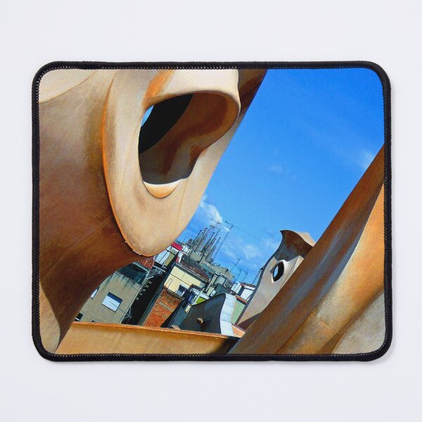 Item preview, La Pedrera Casa Mila Sagrada Familia Barcelona Spain designed and sold by AndyEvansPhotos.