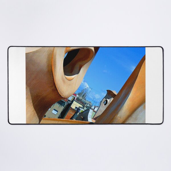 Item preview, La Pedrera Casa Mila Sagrada Familia Barcelona Spain designed and sold by AndyEvansPhotos.