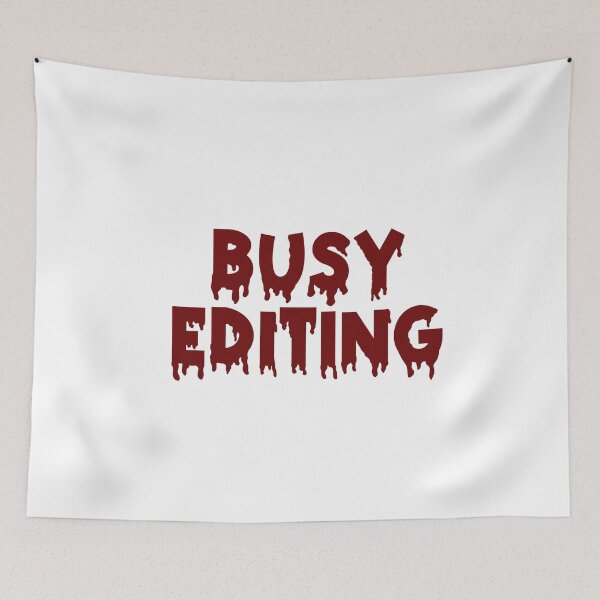 Item preview, Melting Red Busy Editing designed and sold by EuropaPrints.