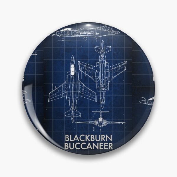 Artikelvorschau, Bauplan des Blackburn Buccaneer Fighter Jets entworfen und verkauft von Meek-Anime.