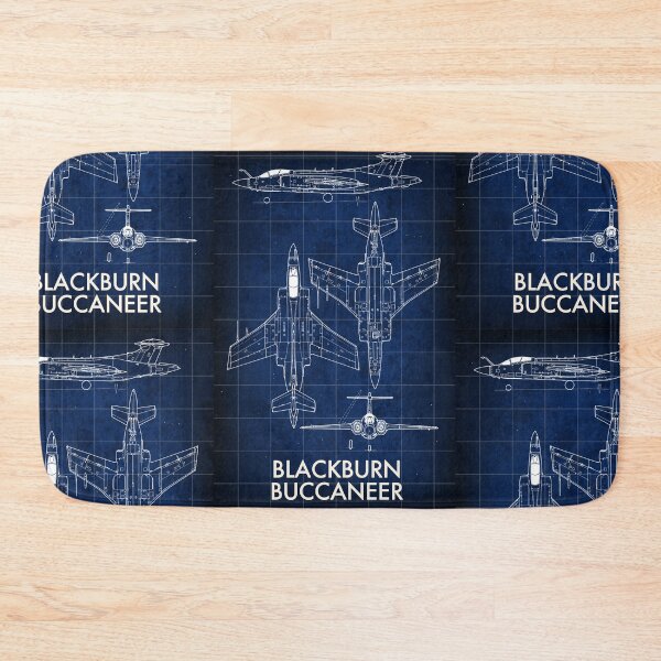 Item preview, Blackburn Buccaneer Fighter Jet Blueprint Schematic designed and sold by Meek-Anime.