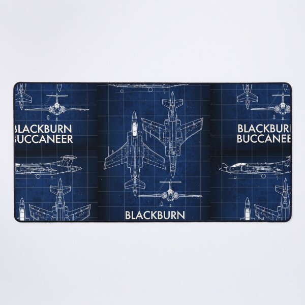 Item preview, Blackburn Buccaneer Fighter Jet Blueprint Schematic designed and sold by Meek-Anime.