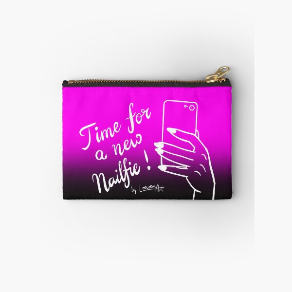 Item preview, Time for a new Nailfie! pink - white - black designed and sold by Loewen-Art.