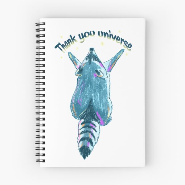 Item preview, Thank you universe raccoon designed and sold by Mayarart.