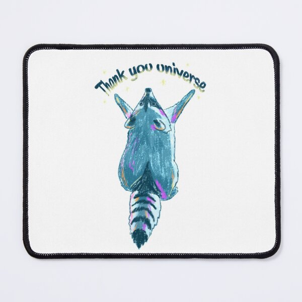 Item preview, Thank you universe raccoon designed and sold by Mayarart.