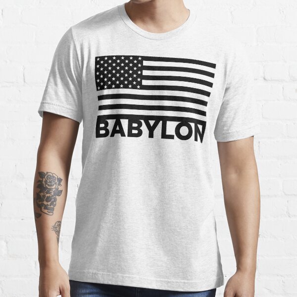 BABYLON FLAG BLK Essential T-Shirt