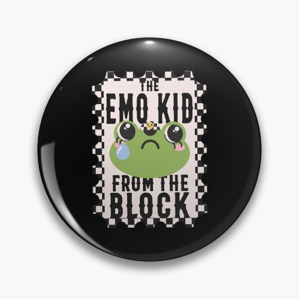 Item preview, The Emo Kid From The Block Frog designed and sold by racharanha.