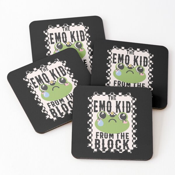 Item preview, The Emo Kid From The Block Frog designed and sold by racharanha.