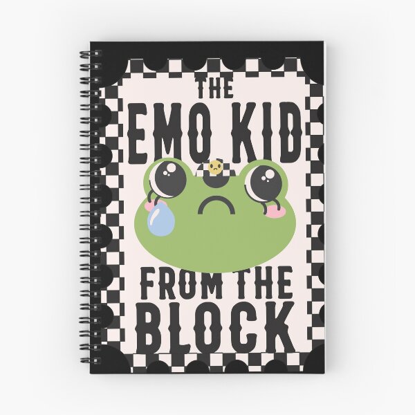 Item preview, The Emo Kid From The Block Frog designed and sold by racharanha.